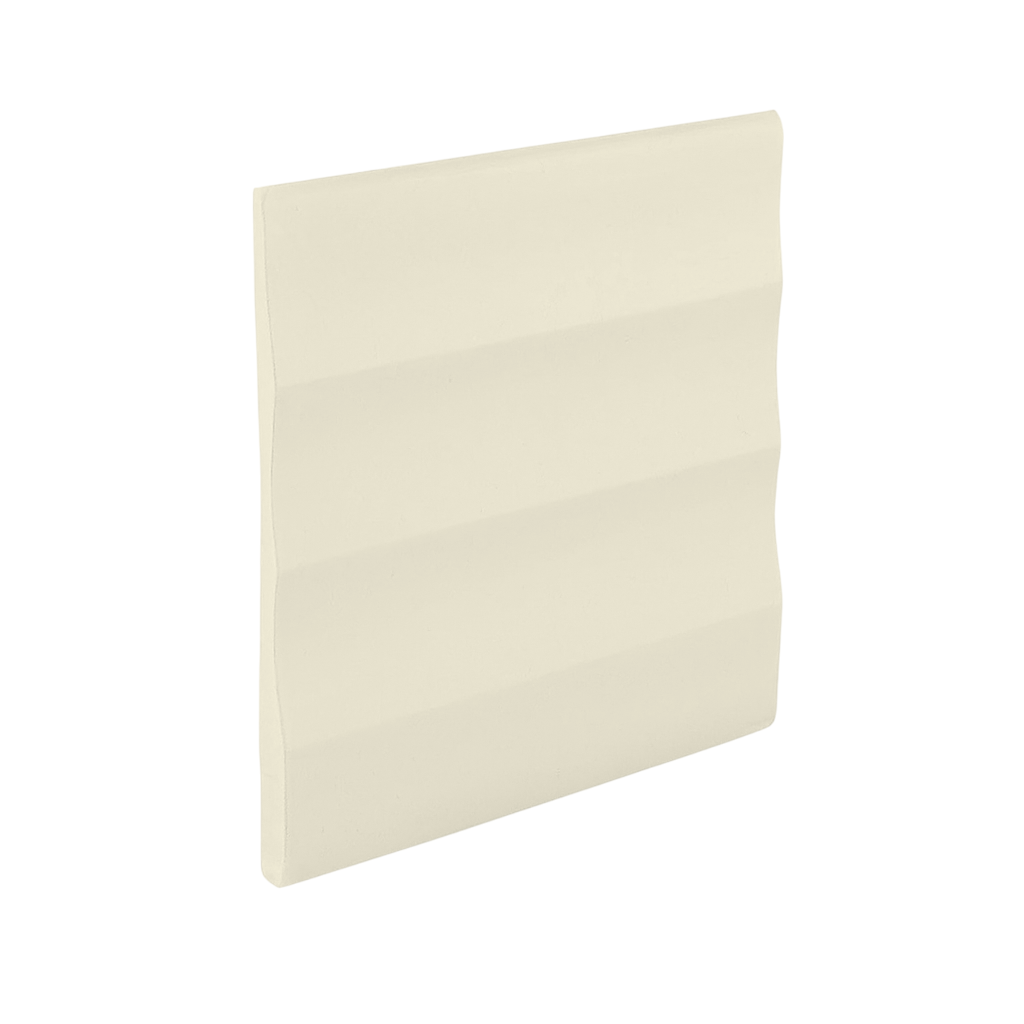 Roppe Pinnacle Plus Wall Base Impressions #50 White 4" x 60' Roll by 3/16" Straight (Toeless)