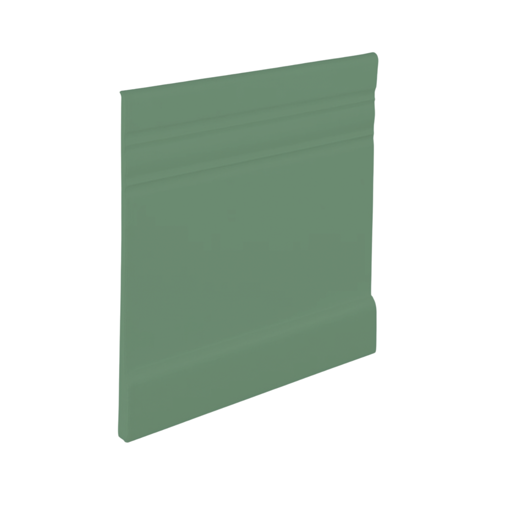 Roppe Pinnacle Plus Wall Base Impulse #15 Sweet Basil 5 1/4" x 60' Roll by 3/16" Straight (Toeless)