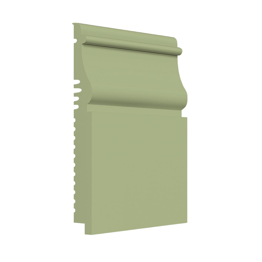 Roppe Pinnacle Plus Wall Base Nobility #55 Aged Fern 5 1/2" x 8' Pieces by 3/8" (48 ft./box) Straight (Toeless)