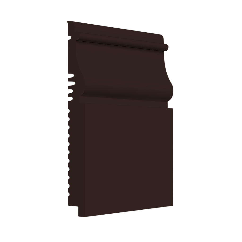 Roppe Pinnacle Plus Wall Base Nobility #55 Brown 5 1/2" x 8' Pieces by 3/8" (48 ft./box) Straight (Toeless)