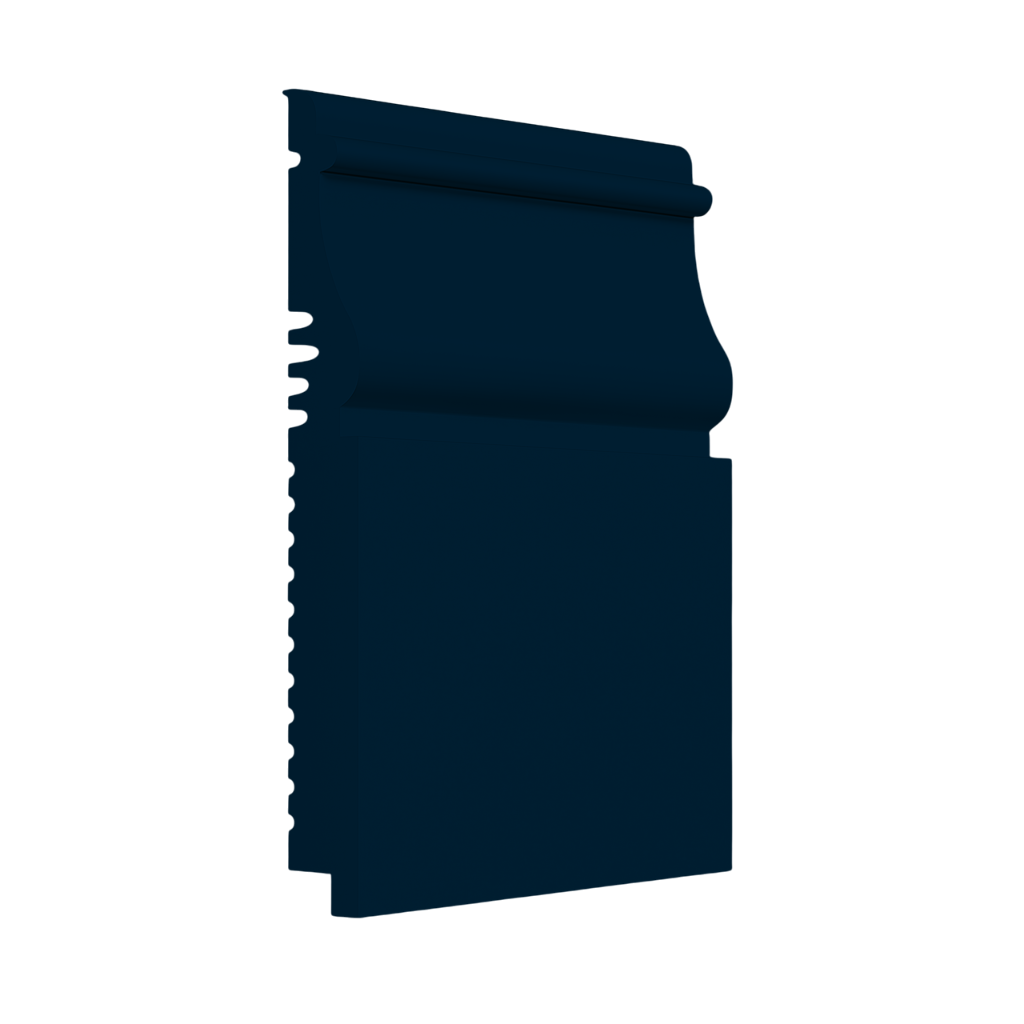 Roppe Pinnacle Plus Wall Base Nobility #55 Deep Navy 5 1/2" x 8' Pieces by 3/8" (48 ft./box) Straight (Toeless)