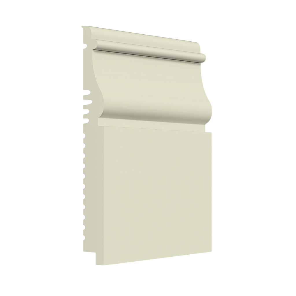 Roppe Pinnacle Plus Wall Base Nobility #55 Moonrise 5 1/2" x 8' Pieces by 3/8" (48 ft./box) Straight (Toeless)