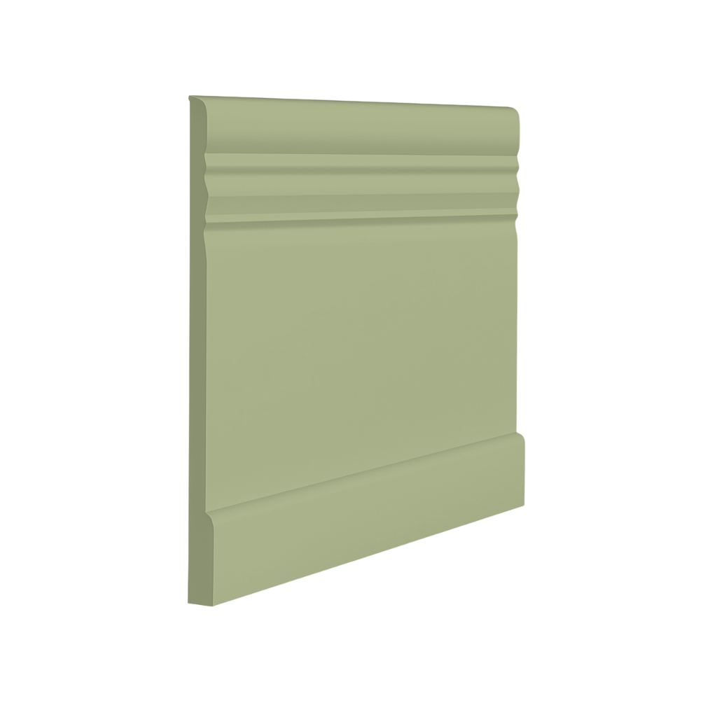 Roppe Pinnacle Plus Wall Base Serenity #10 Aged Fern 4" x 60' Roll by 3/16" Straight (Toeless)