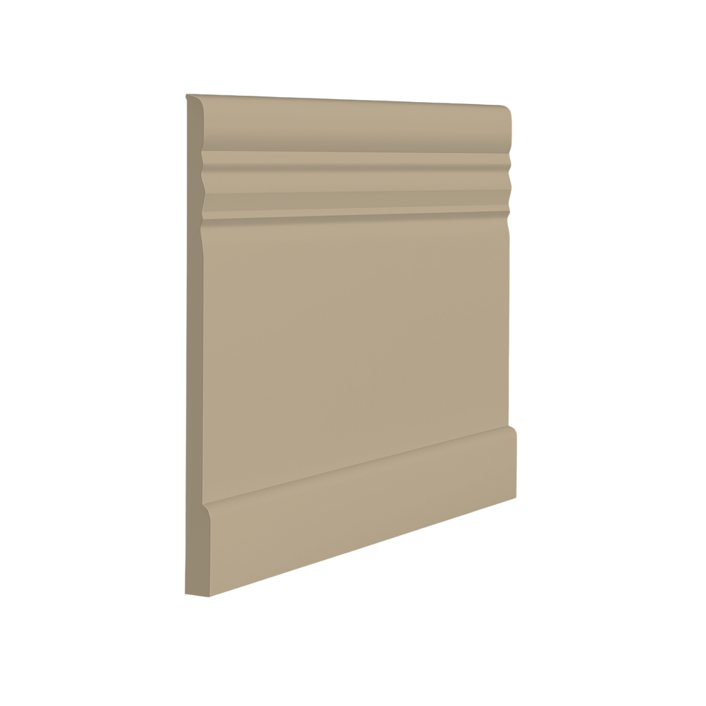 Roppe Pinnacle Plus Wall Base Serenity #10 Flax 4" x 60' Roll by 3/16" Straight (Toeless)