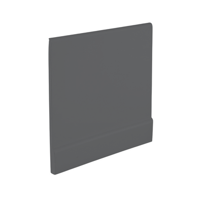 Roppe Pinnacle Plus Wall Base Simplicity #00 Charcoal 4" x 60' Roll by 3/16" Straight (Toeless)