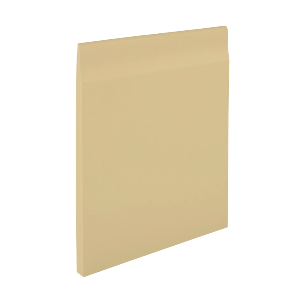 Roppe Pinnacle Plus Wall Base Sleek #35 Blonde 4 9/16" x 60' Roll by 3/16" Straight (Toeless)