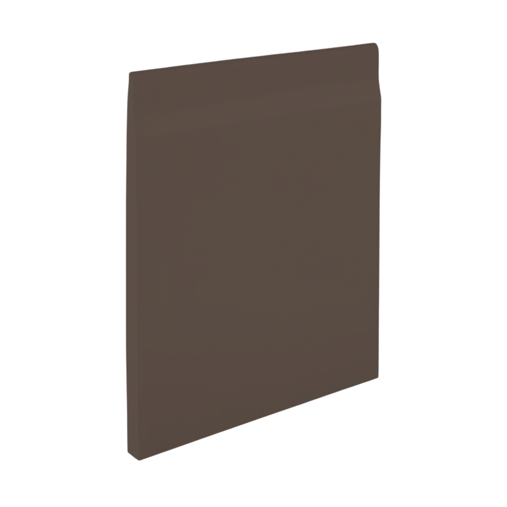 Roppe Pinnacle Plus Wall Base Sleek #35 Burnt Umber 4 9/16" x 60' Roll by 3/16" Straight (Toeless)