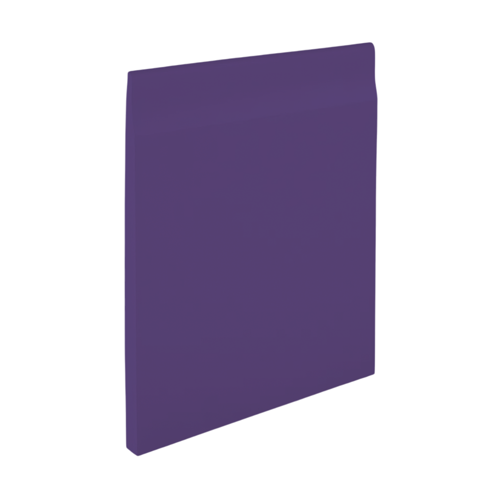Roppe Pinnacle Plus Wall Base Sleek #35 Grape 4 9/16" x 60' Roll by 3/16" Straight (Toeless)