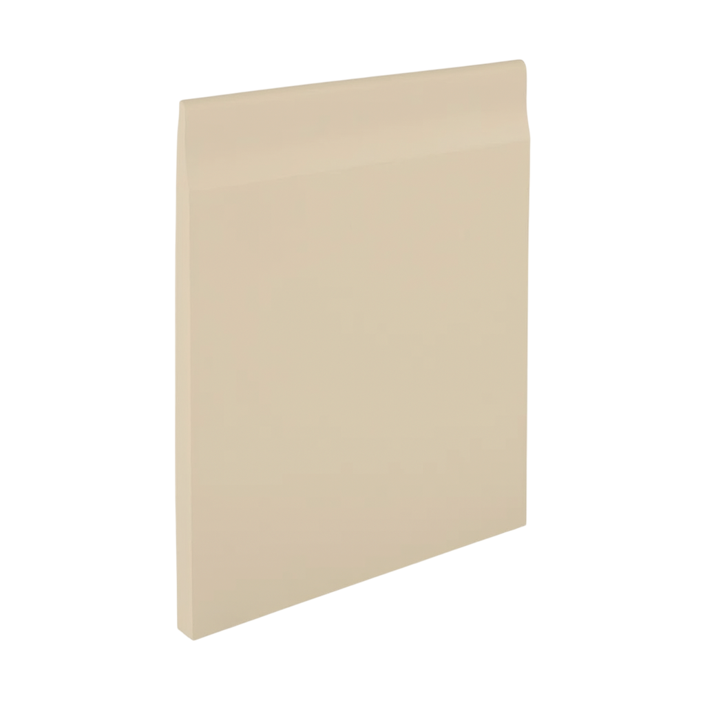 Roppe Pinnacle Plus Wall Base Sleek #35 Natural 4 9/16" x 60' Roll by 3/16" Straight (Toeless)