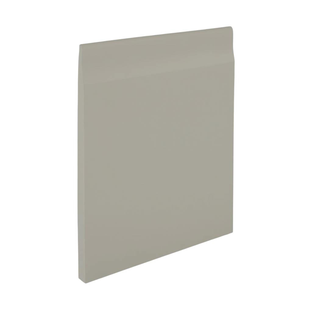 Roppe Pinnacle Plus Wall Base Sleek #35 Smoke 4 9/16" x 60' Roll by 3/16" Straight (Toeless)