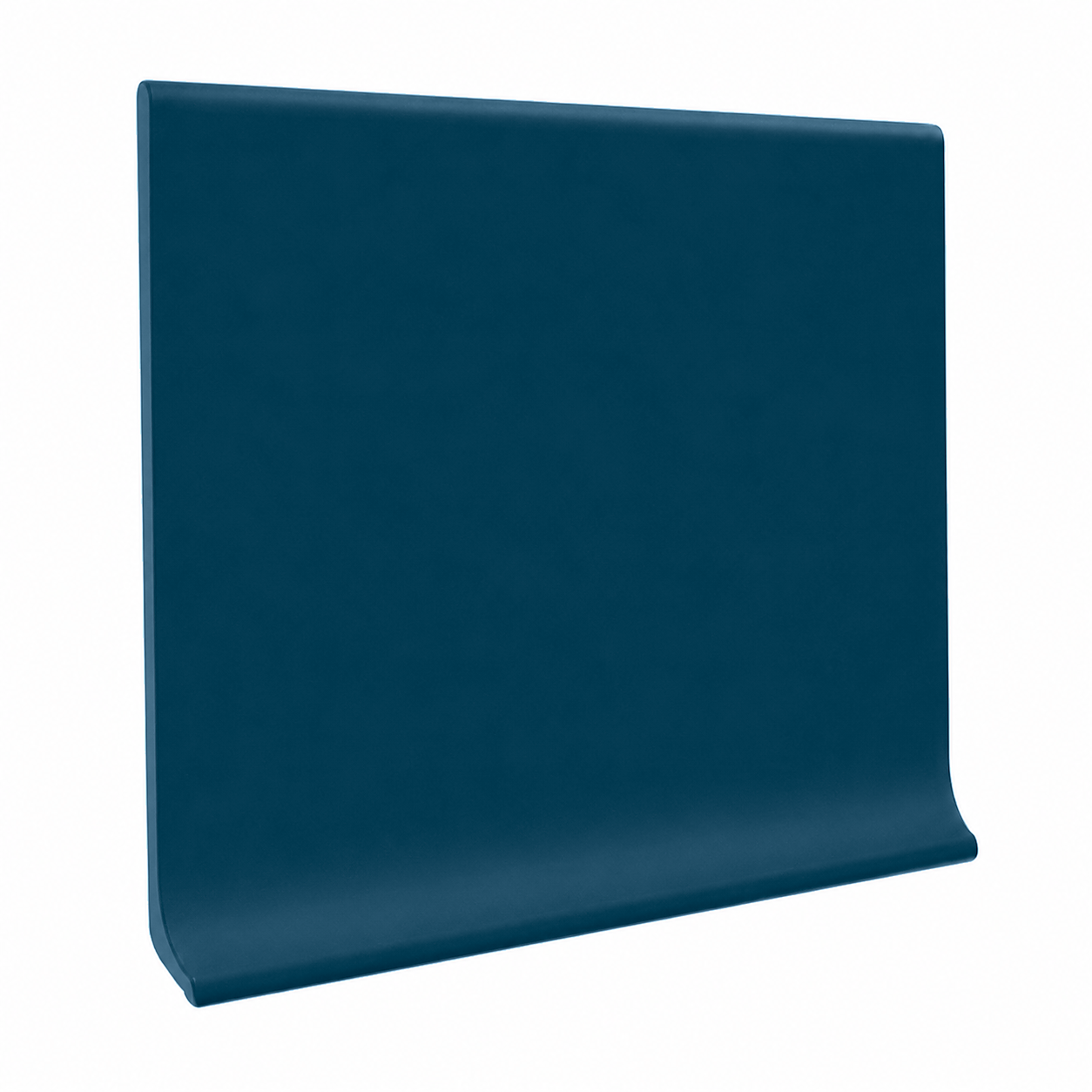 Roppe Pinnacle Series Rubber Wall Base Blue 3" x 120' Roll by 1/8" Cove (with Toe) (120 LF / Box)