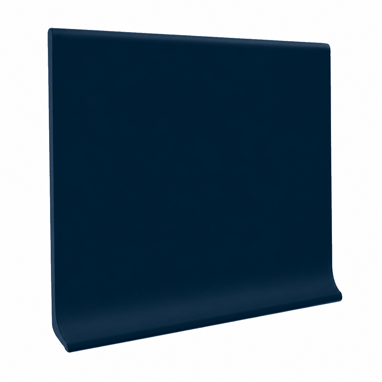 Roppe Pinnacle Series Rubber Wall Base Deep Navy 3" x 120' Roll by 1/8" Cove (with Toe) (120 LF / Box)