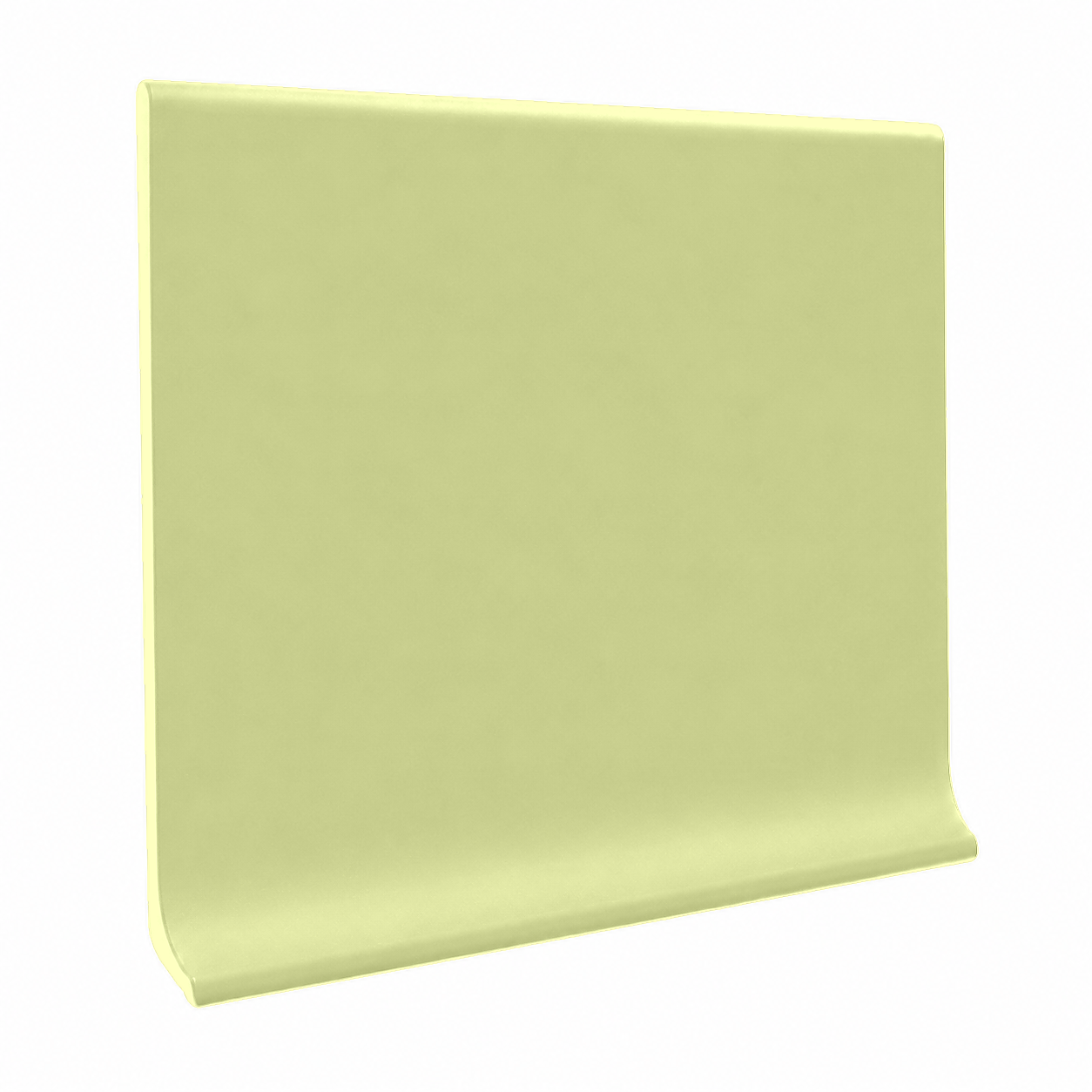 Roppe Pinnacle Series Rubber Wall Base Pear Green 3" x 120' Roll by 1/8" Cove (with Toe) (120 LF / Box)