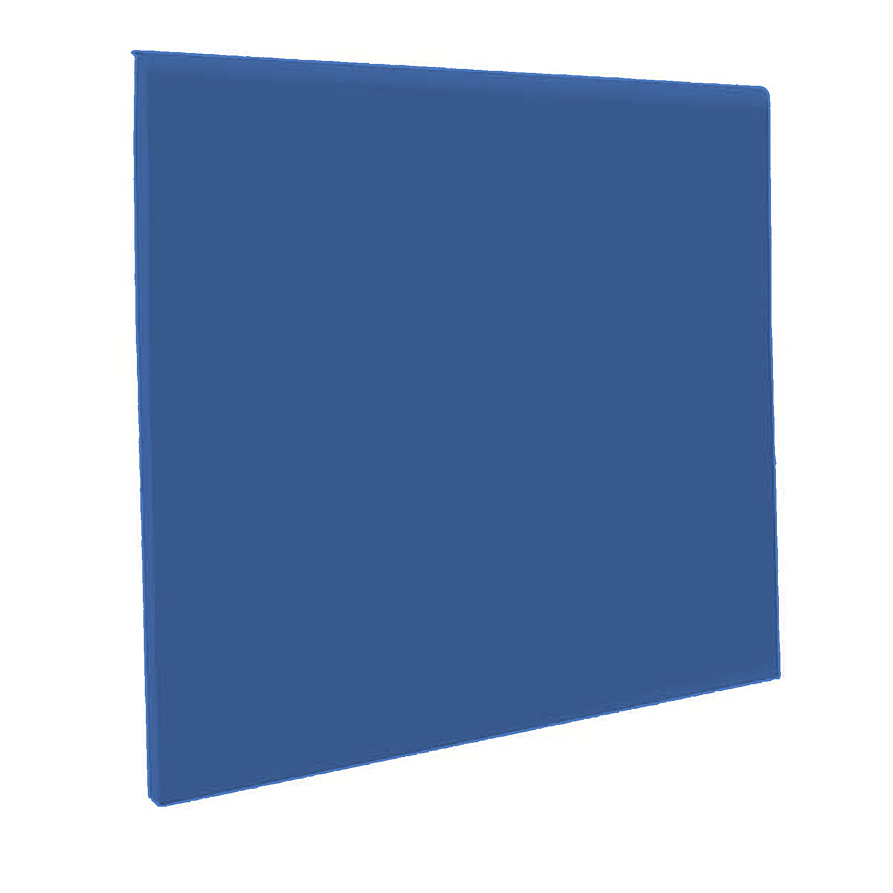 Roppe Pinnacle Series Rubber Wall Base Blue Jay 3" x 120' Roll by 1/8" Straight (Toeless) (120 LF / Box)