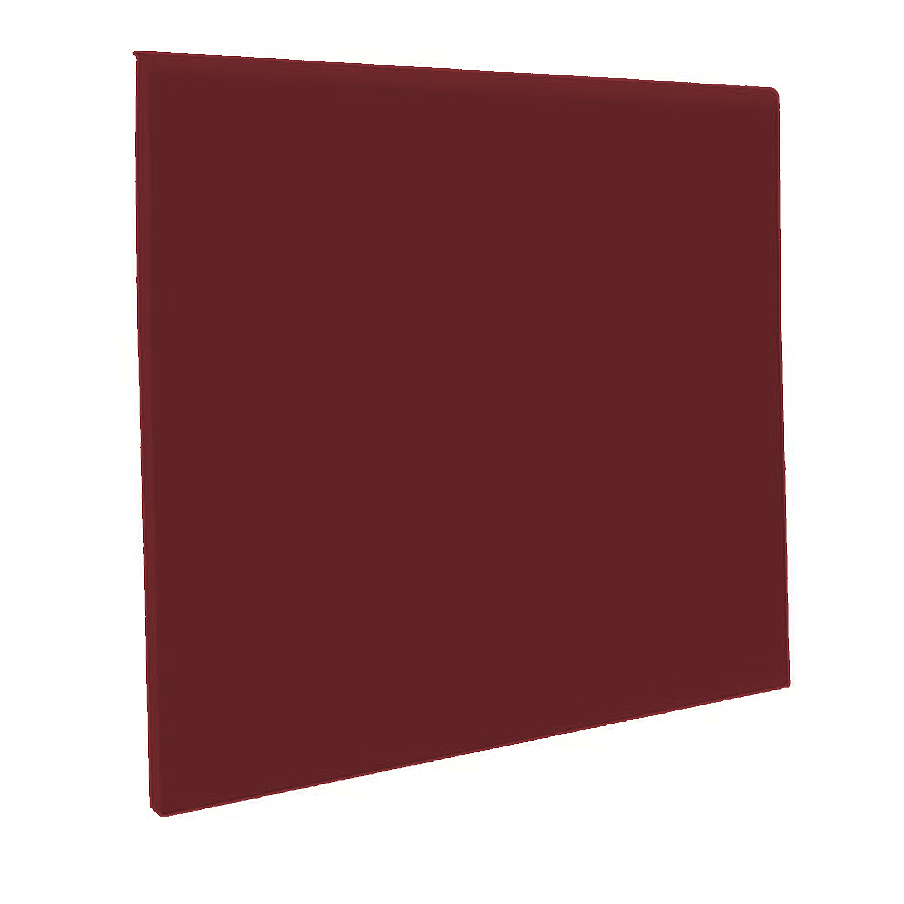 Roppe Pinnacle Series Rubber Wall Base Cinnabar 3" x 120' Roll by 1/8" Straight (Toeless) (120 LF / Box)