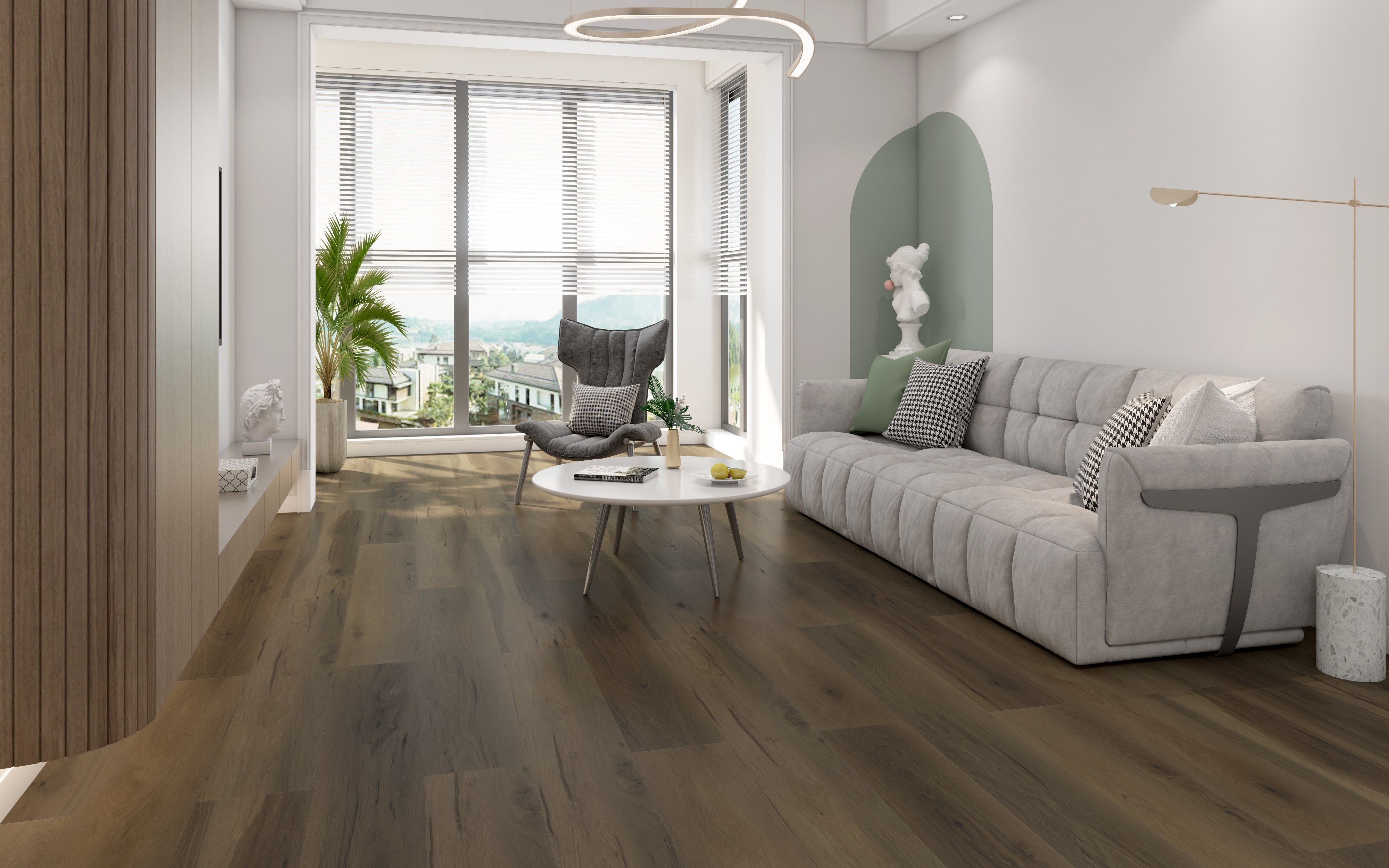 Paradigm Flooring Performer Plus Sparrow PPPSPC2017 SPC Luxury Vinyl Plank 9” x 60" (22.38 SF/Box)