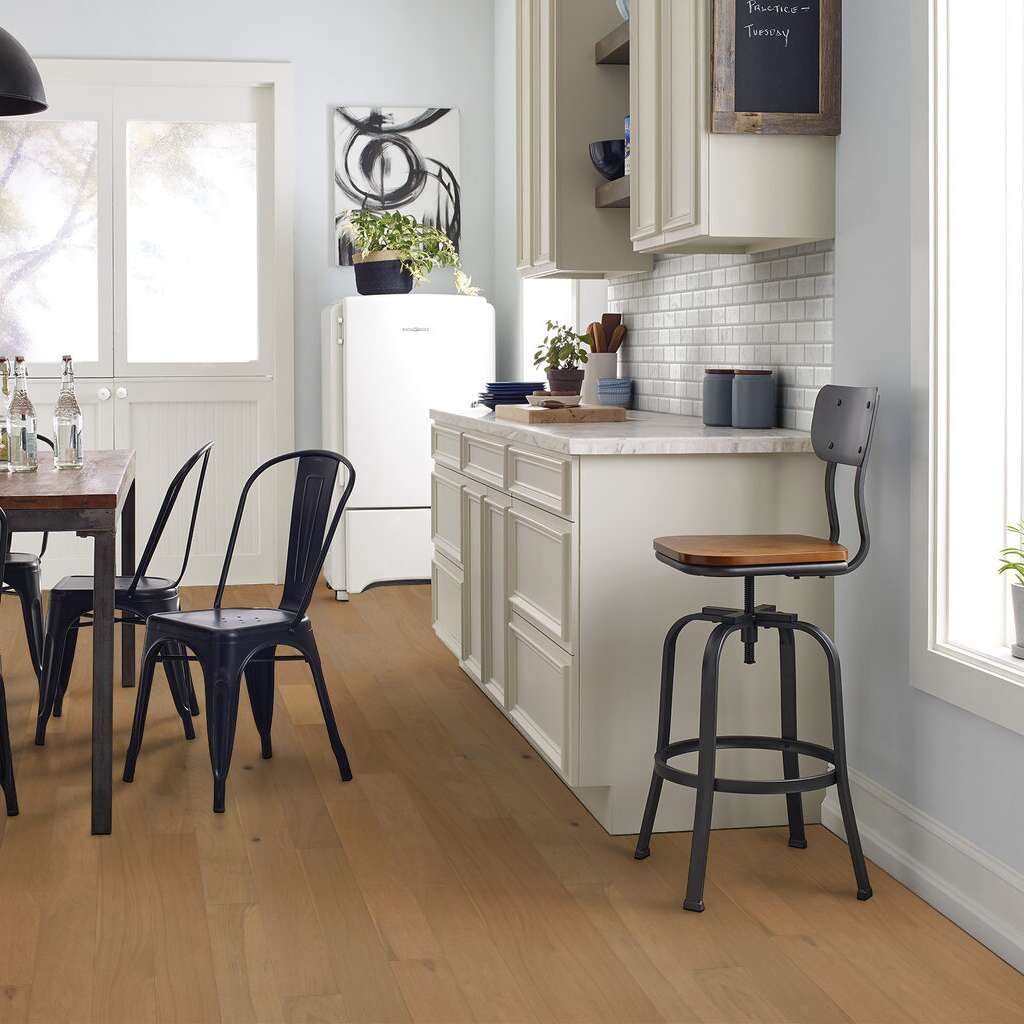 Shaw Empire Oak Plank SW583-02012 Hearst 5" x Random Lengths up to 70.87" Engineered Wire Brushed White Oak Hardwood Flooring (29.53 SF/Box)