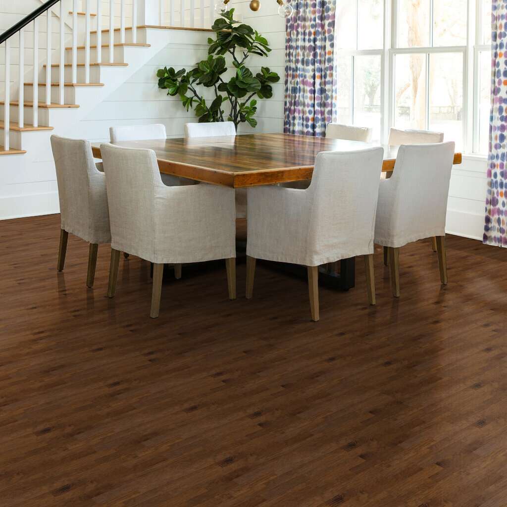 Shaw Fremont Hickory SW592-00318 Pathway 5" x Random Lengths up to 58.5" Engineered Scraped Hickory Hardwood Flooring (23.66 SF/Box)