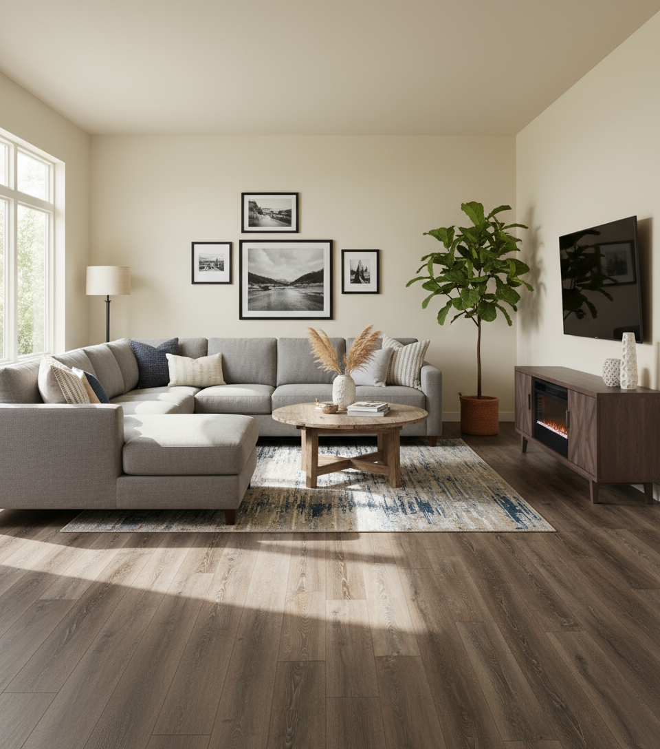 Luxway Haven Savannah 7" x 48" Floating LVT