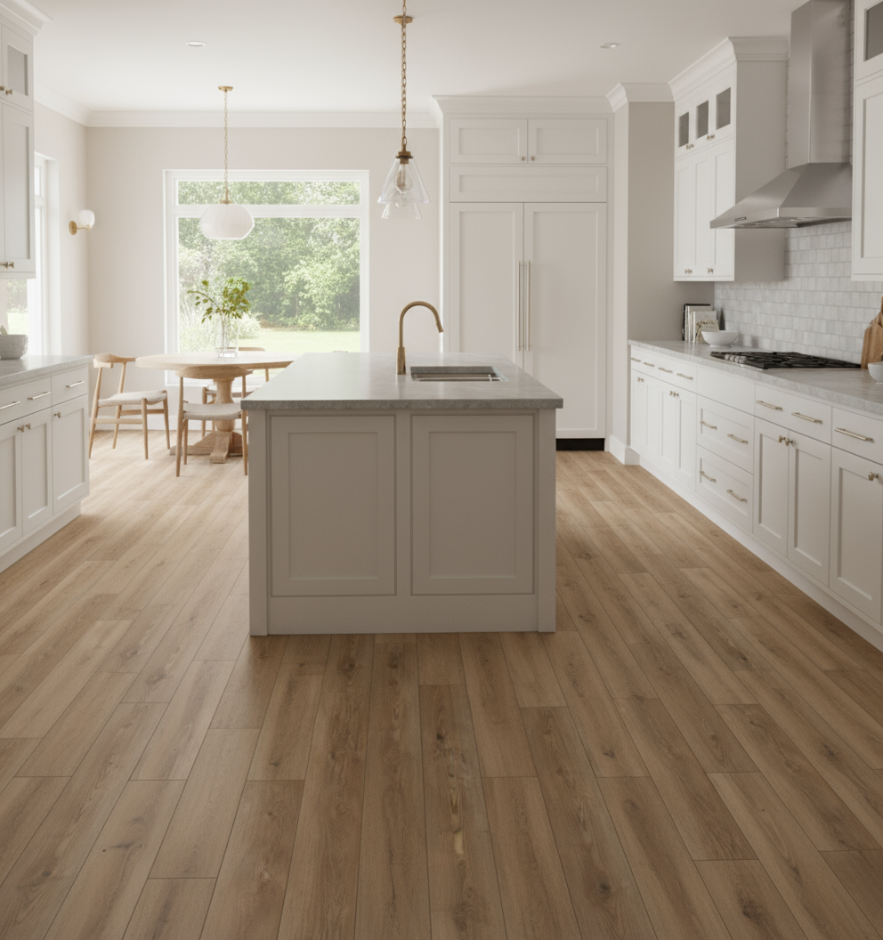 Luxway Russet Sonique 9" x 60" Floating LVT