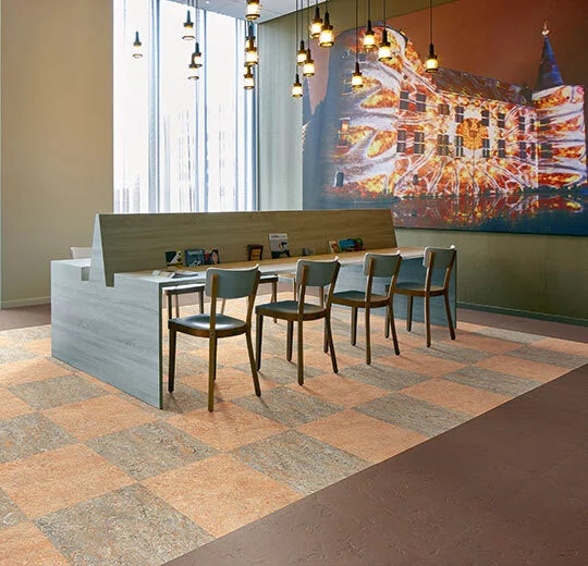 Forbo Granada Linoleum T3405-156369 Marmoleum Modular Tile 9.8" x 9.8" (26.91 SF/Box)