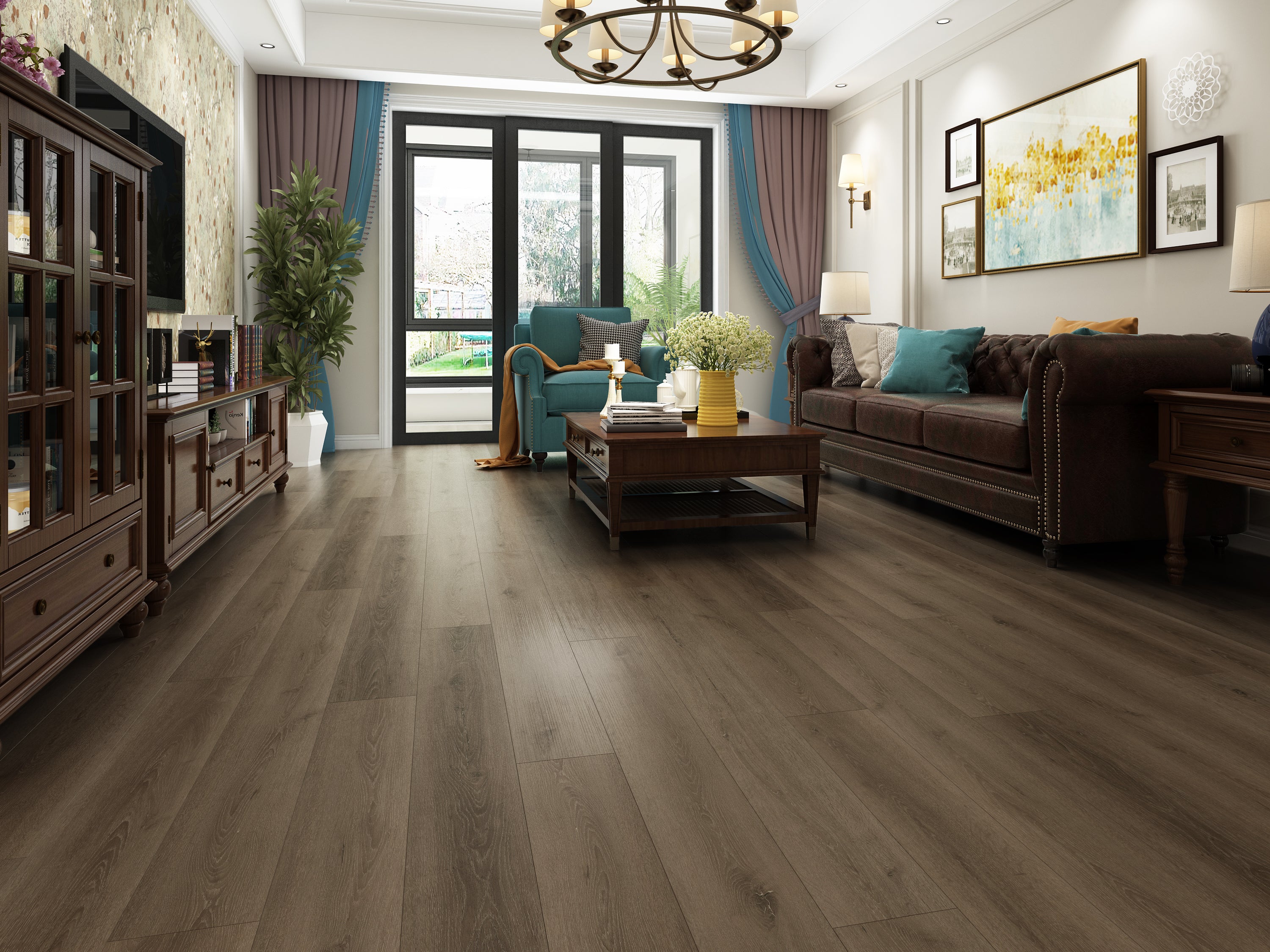 Paradigm Flooring Performer 12mil Tawny PPSPC1210 SPC Luxury Vinyl Plank 7” x 60" (23.67 SF/Box)