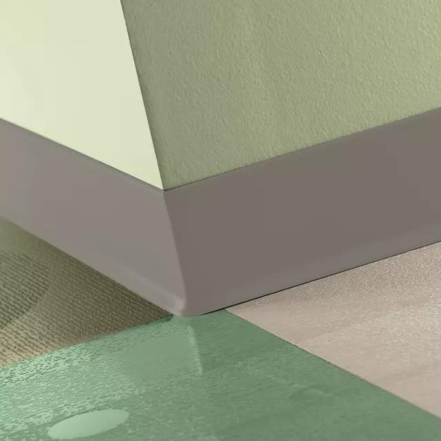 Tarkett / Johnsonite Traditional Duracove Rubber Wall Base DCTA8 Welsh Castle 2.5" x 120' Roll by 1/8" Cove (with Toe)