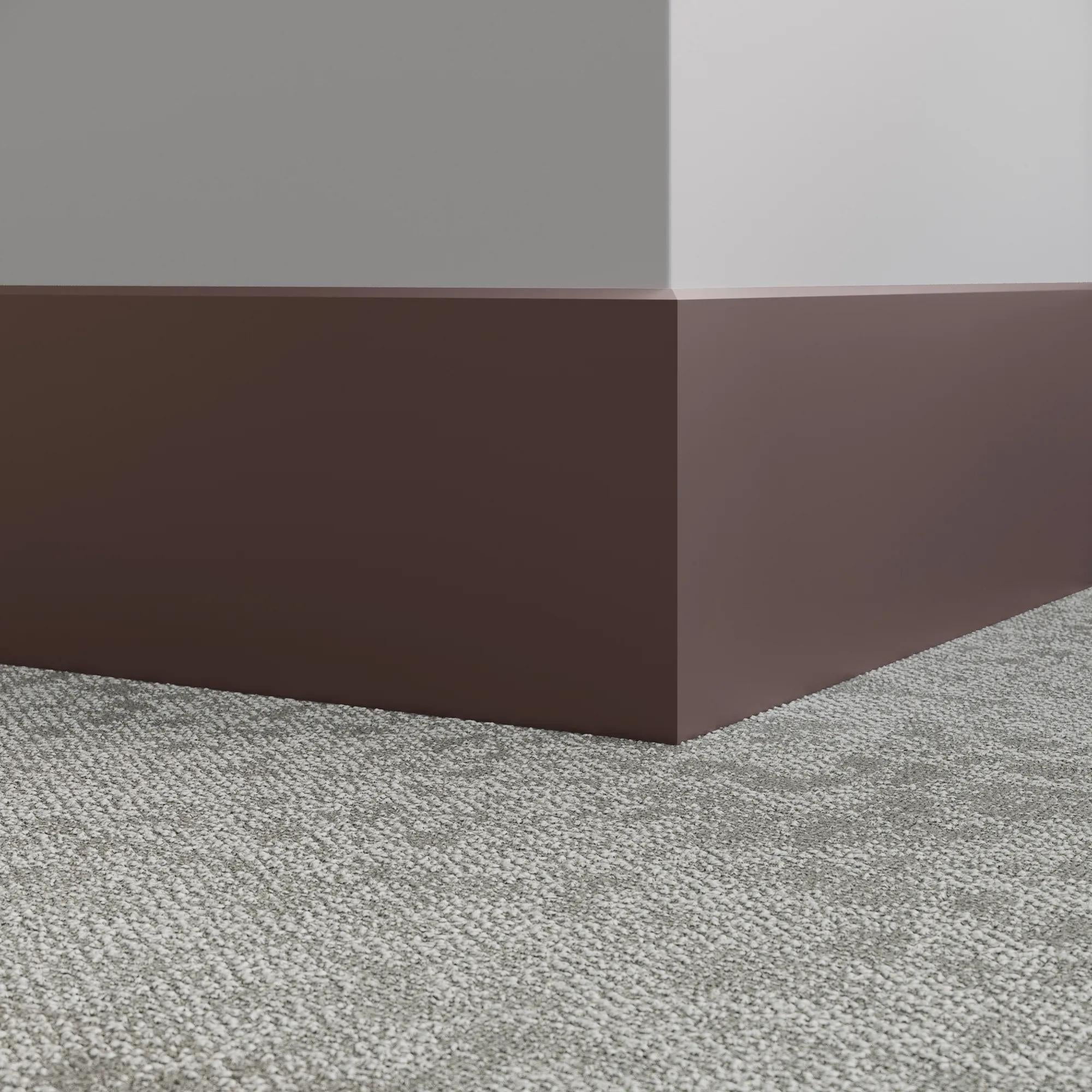 Tarkett / Johnsonite Millwork Exhibit 8" 132 Espresso 8" x 8' by 1/4"