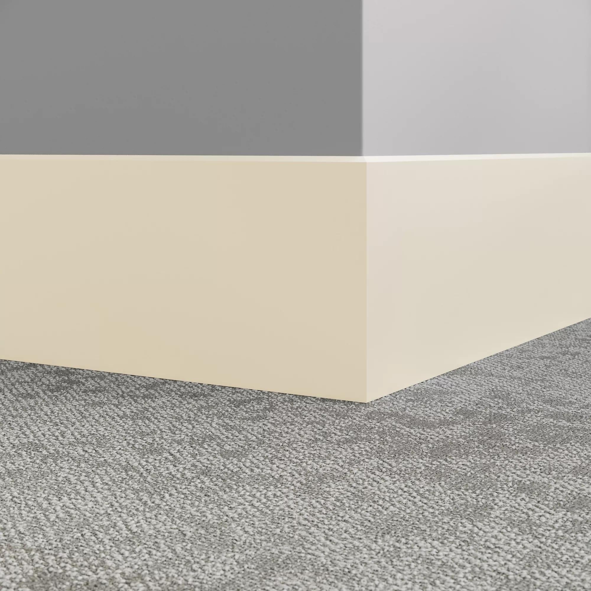 Tarkett / Johnsonite Millwork Exhibit 8" 01 Snow White 8" x 8' by 1/4"