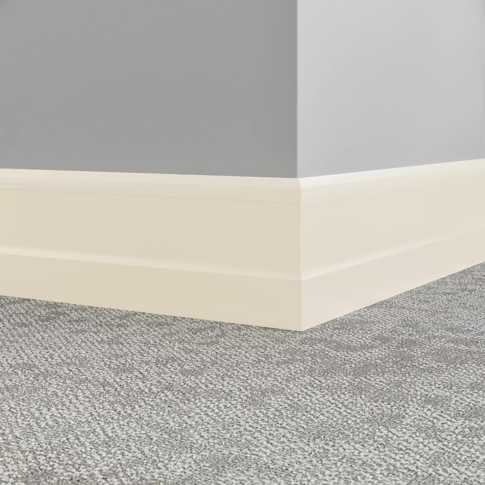 Tarkett / Johnsonite Millwork Recessed 6" 01 Snow White 6" x 8' by 0.35"