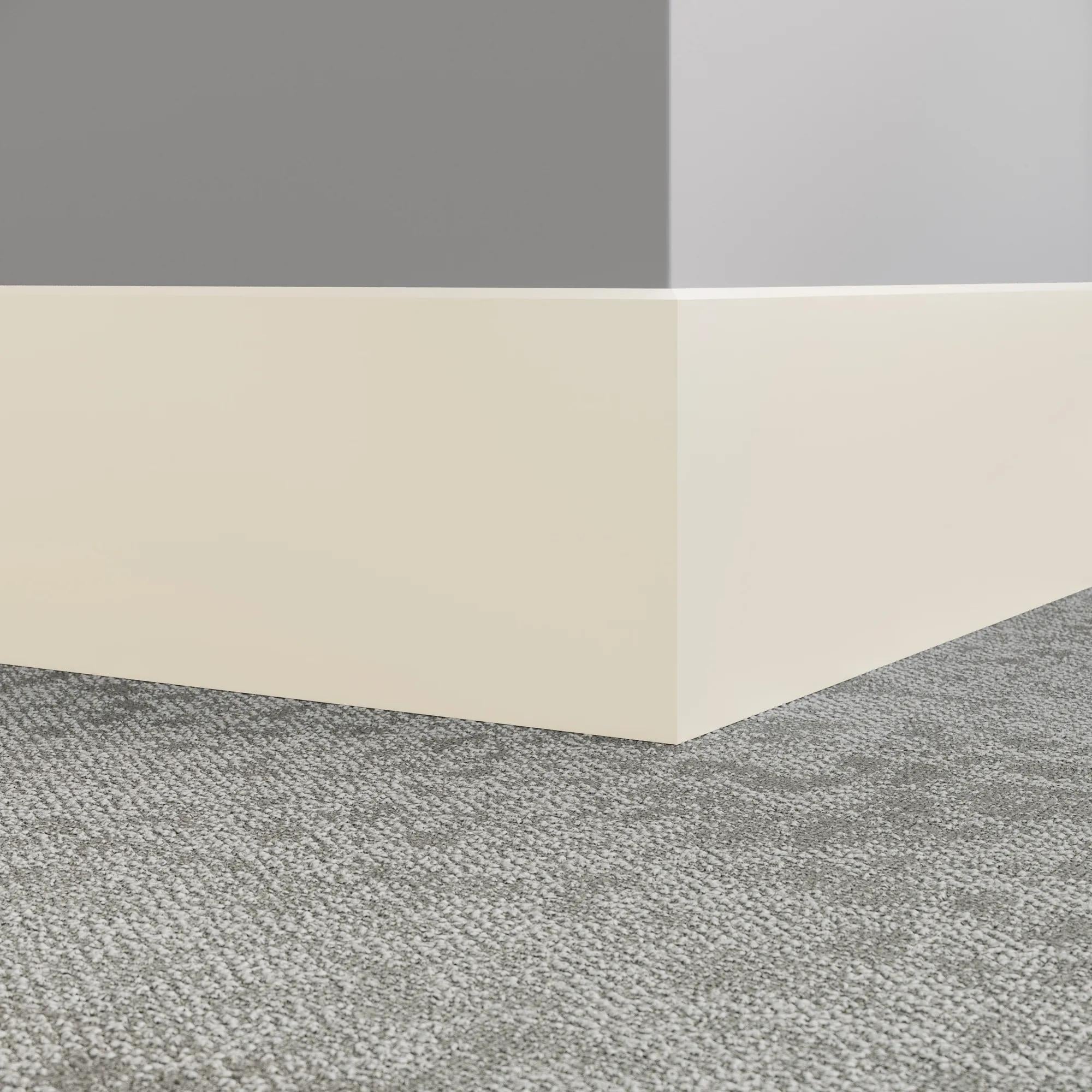 Tarkett / Johnsonite Millwork Exhibit 8" 68 White Sand 8" x 8' by 1/4"