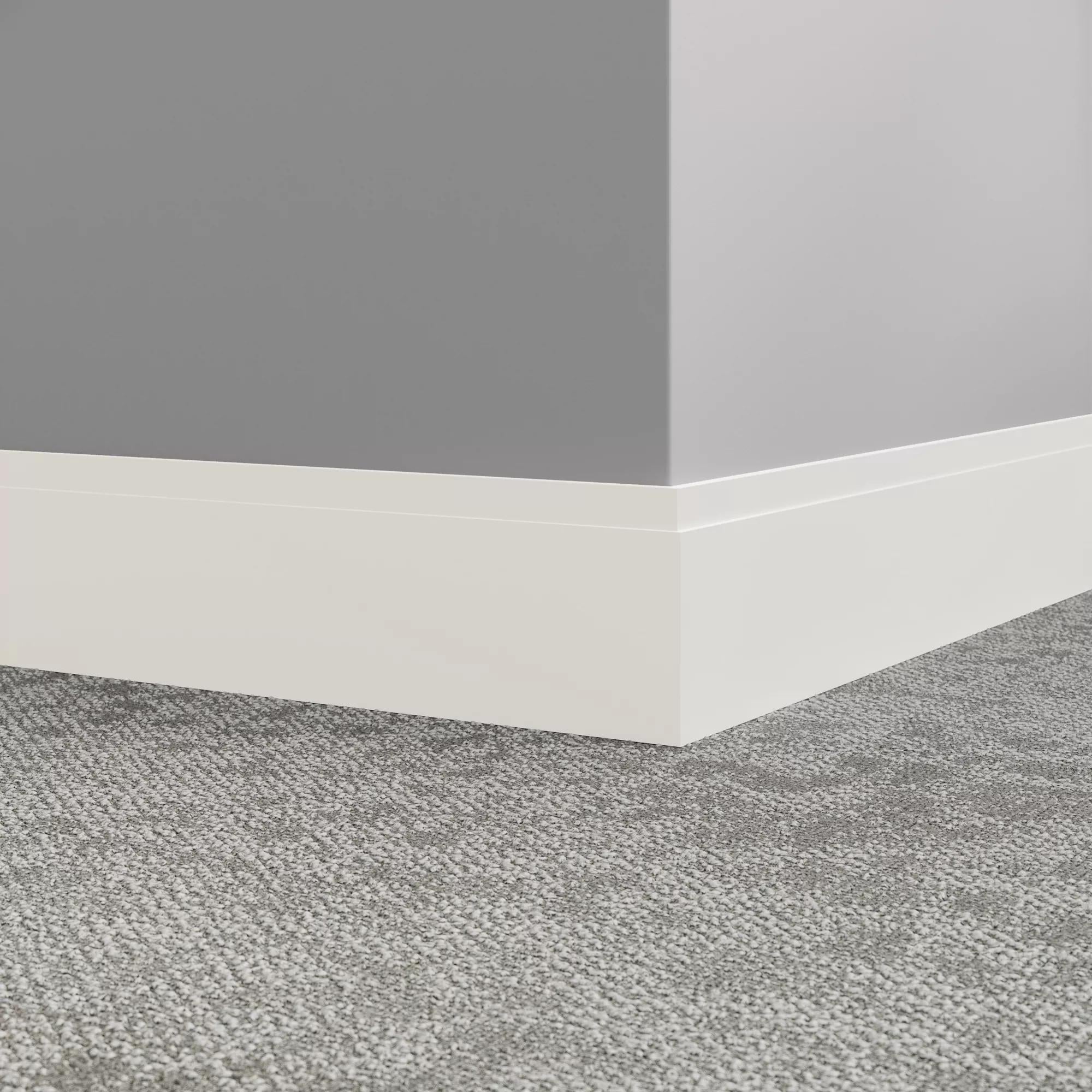 Tarkett / Johnsonite Millwork Equinox 4-1/2" 08 Icicle 4.5" x 8' by 3/8" (40 LF/box)