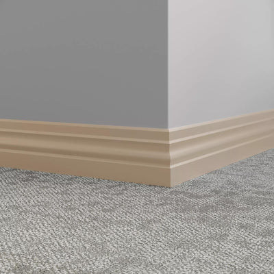Tarkett / Johnsonite Millwork Ambassador 4" 09 Clay 4" x 8' by 3/8" (48 LF/box)