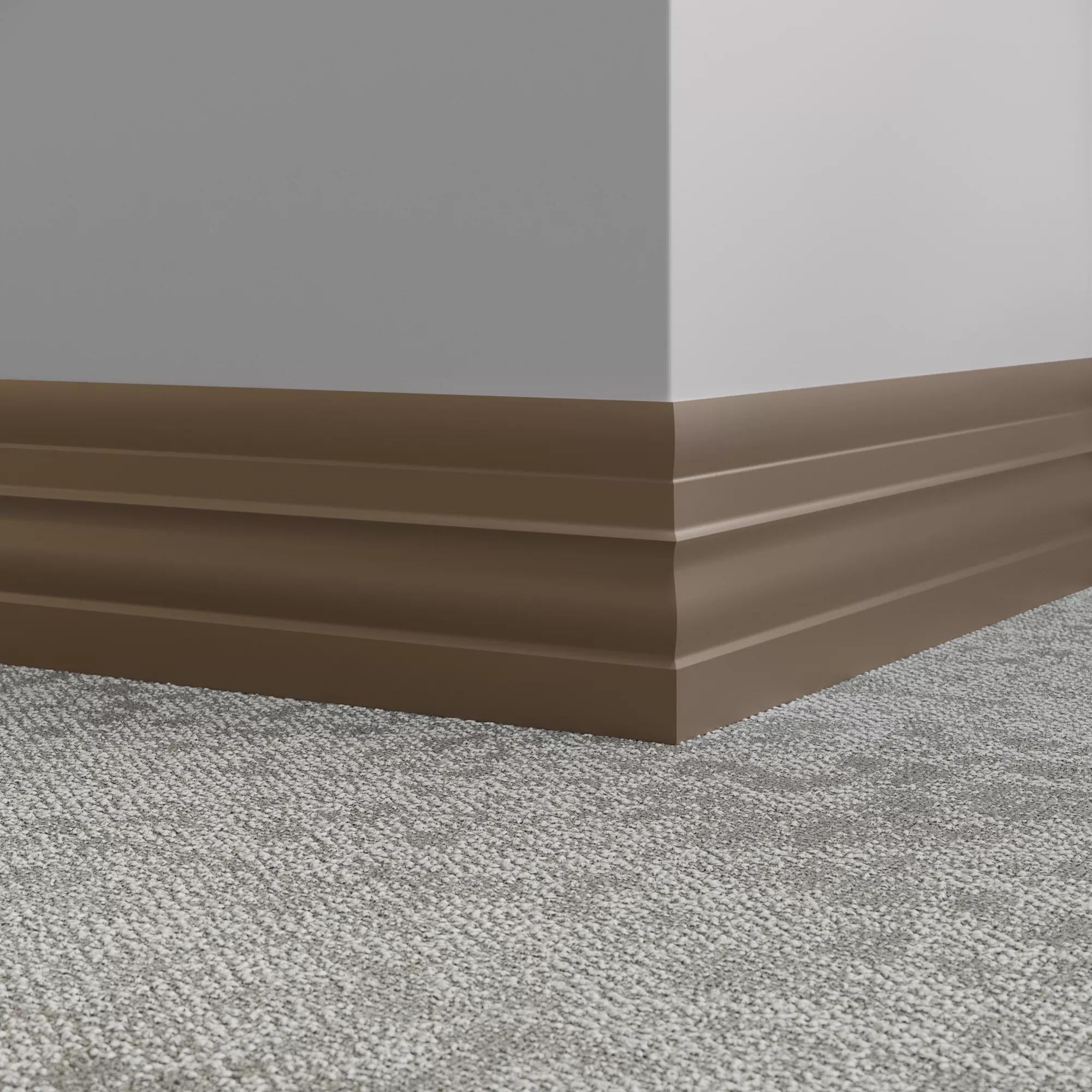 Tarkett / Johnsonite Millwork Attache 6" 101 Seaweed 6" x 8' by 1/4" (64 LF/box)