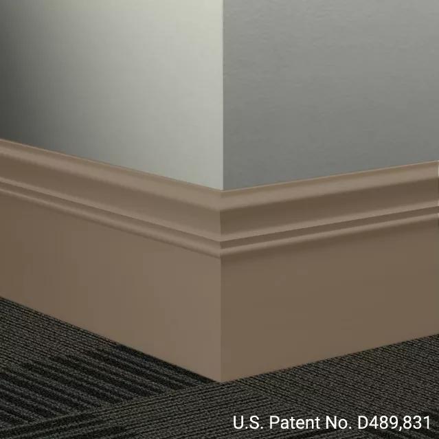 Tarkett / Johnsonite Millwork Monarch 6" 101 Seaweed 6" x 8' by 3/16" – product image showing size, style, and brand details.