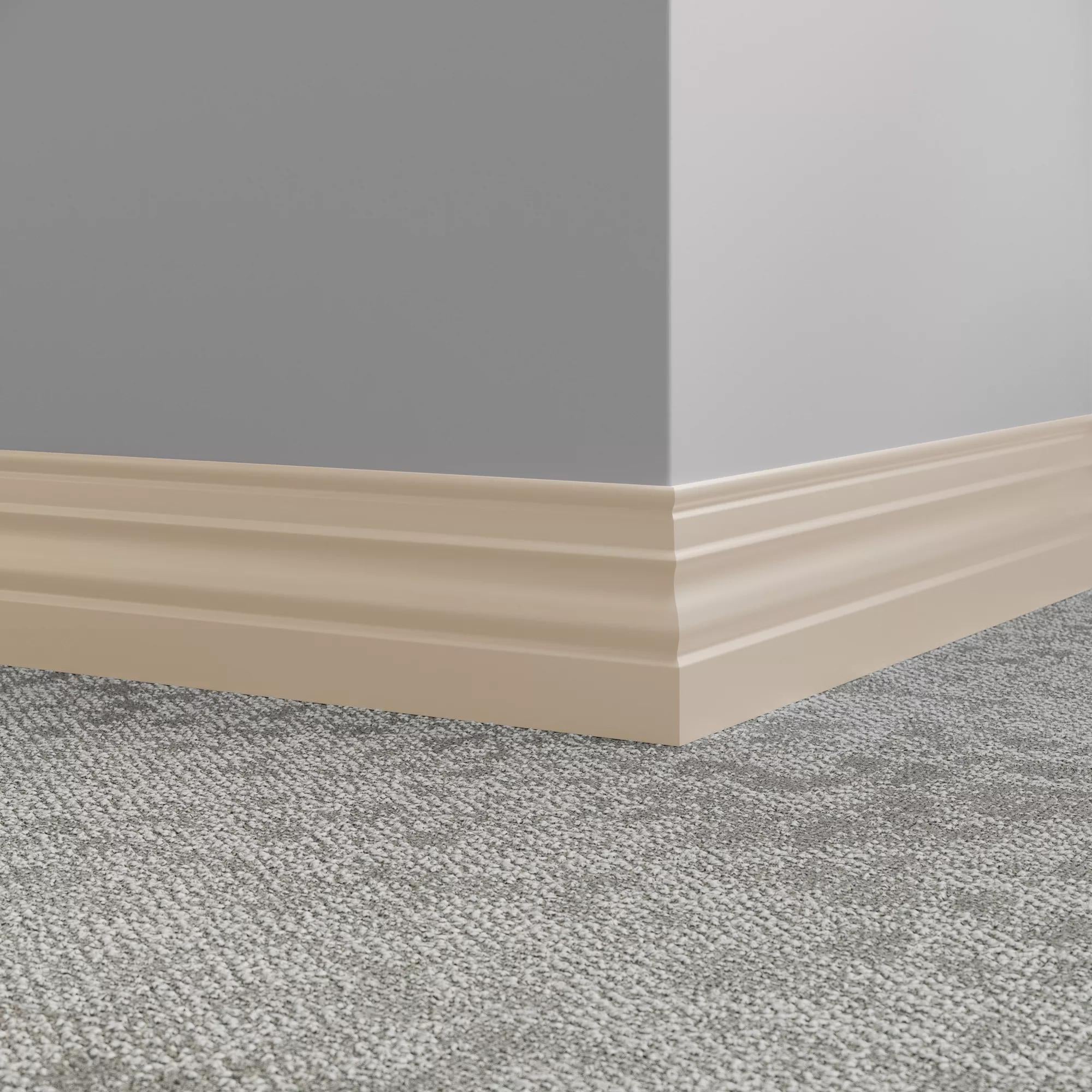 Tarkett / Johnsonite Millwork Diplomat 4-1/2" 11 Canvas 4.5" x 8' by 3/8" (48 LF/box)