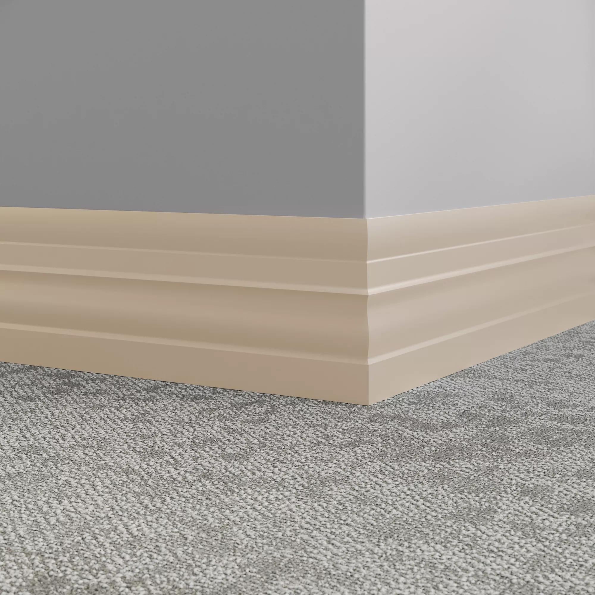Tarkett / Johnsonite Millwork Attache 6" 11 Canvas 6" x 8' by 1/4" (64 LF/box)