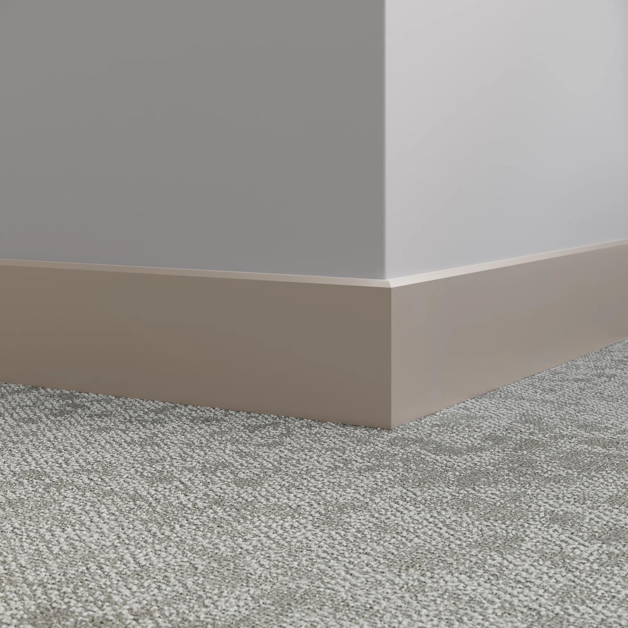 Tarkett / Johnsonite Millwork Mandalay 4-1/2" 121 Cement 4.5" x 8' by 3/8" (40 LF/box)