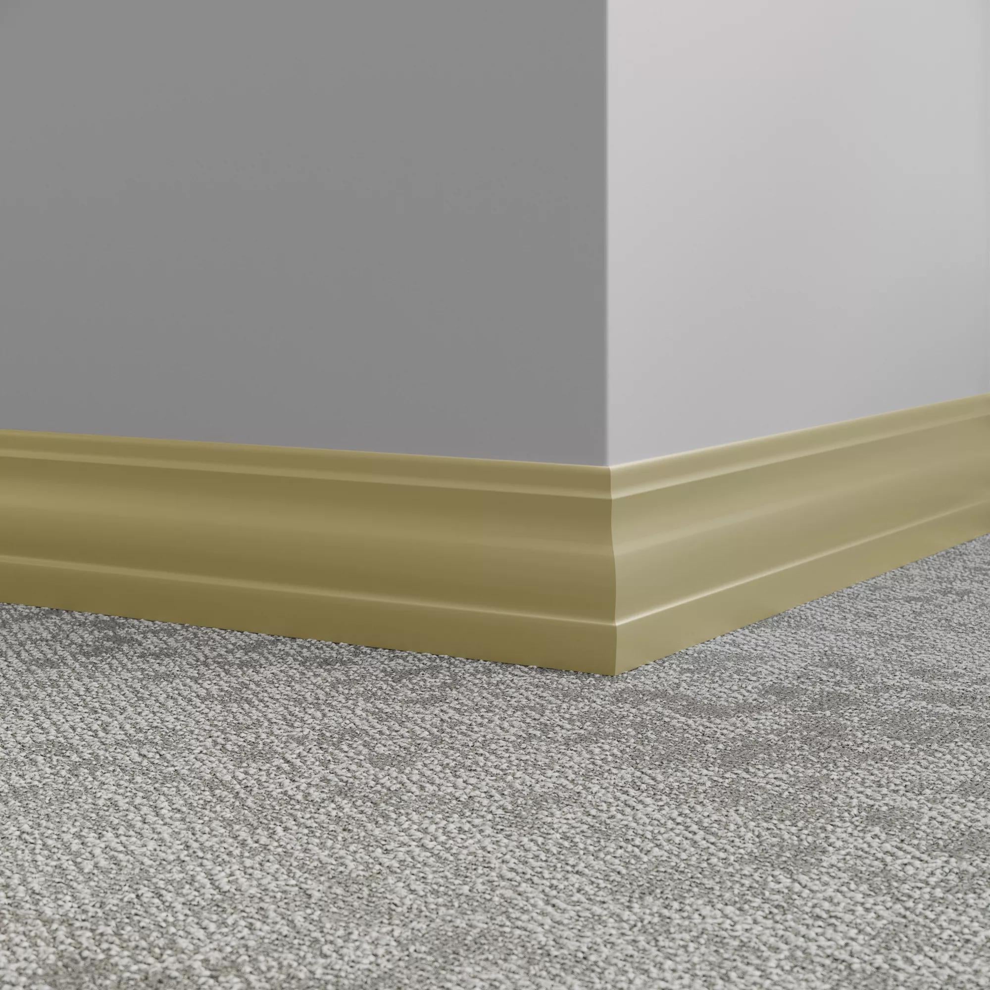 Tarkett / Johnsonite Millwork Delineate 4-1/4" 151 Iguana 4.25" x 8' by 3/8" (48 LF/box)