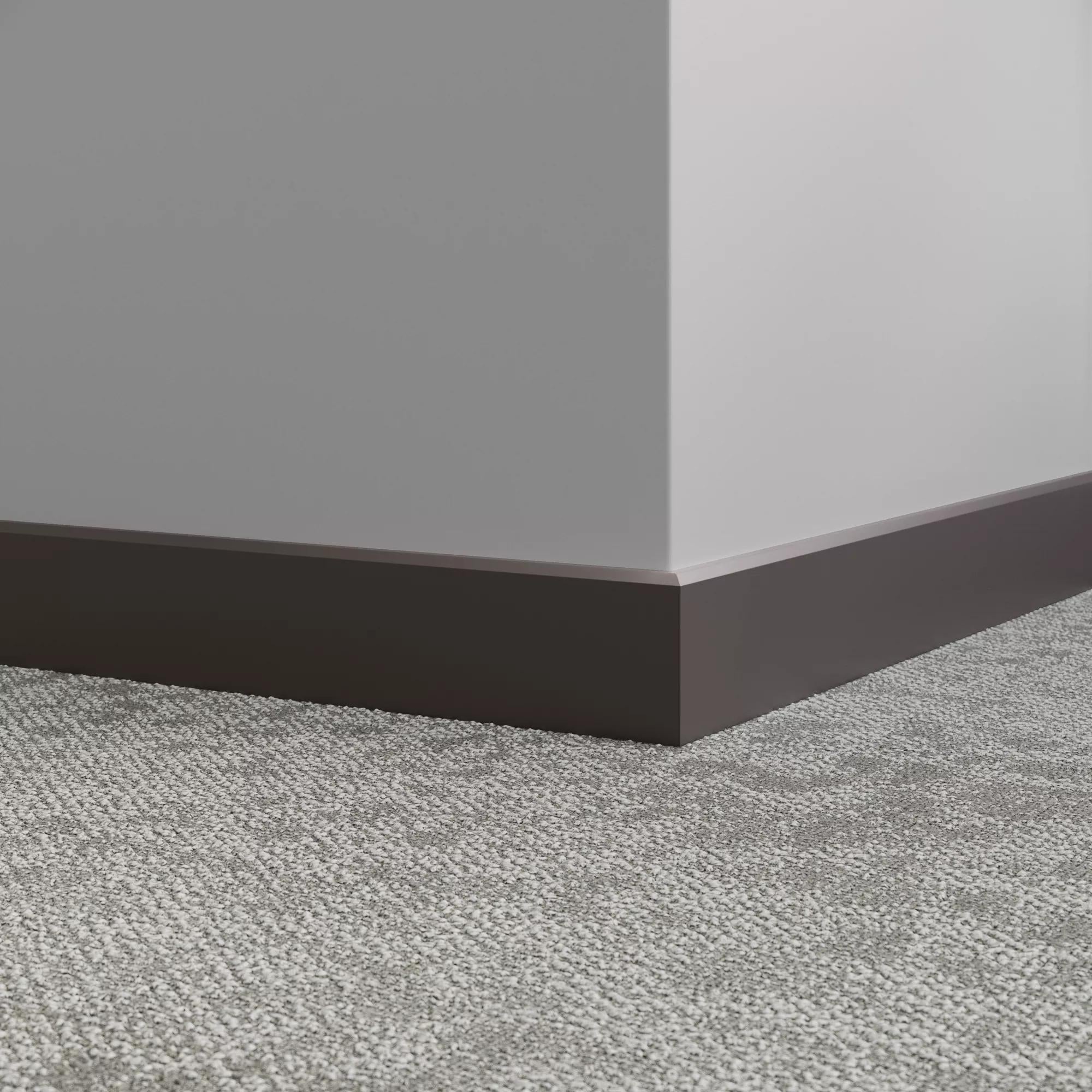 Tarkett / Johnsonite Millwork Mandalay 4-1/2" 167 Fudge 4.5" x 8' by 3/8" (40 LF/box)