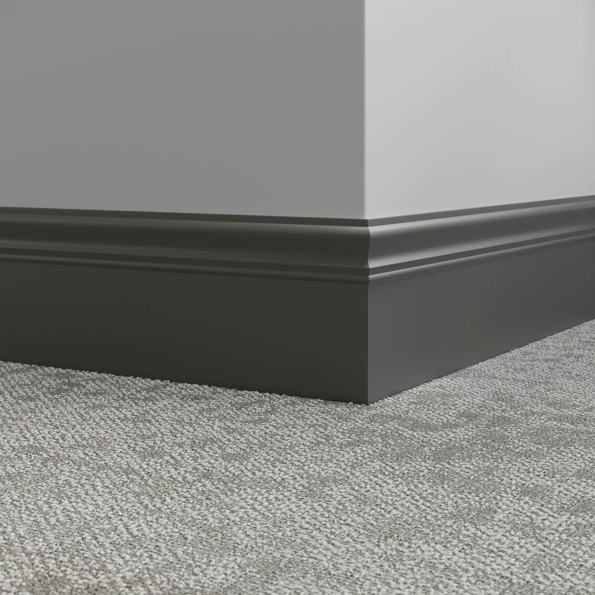 Tarkett / Johnsonite Millwork Monarch 6" 168 Thunder 6" x 8' by 3/16" – product image showing size, style, and brand details.