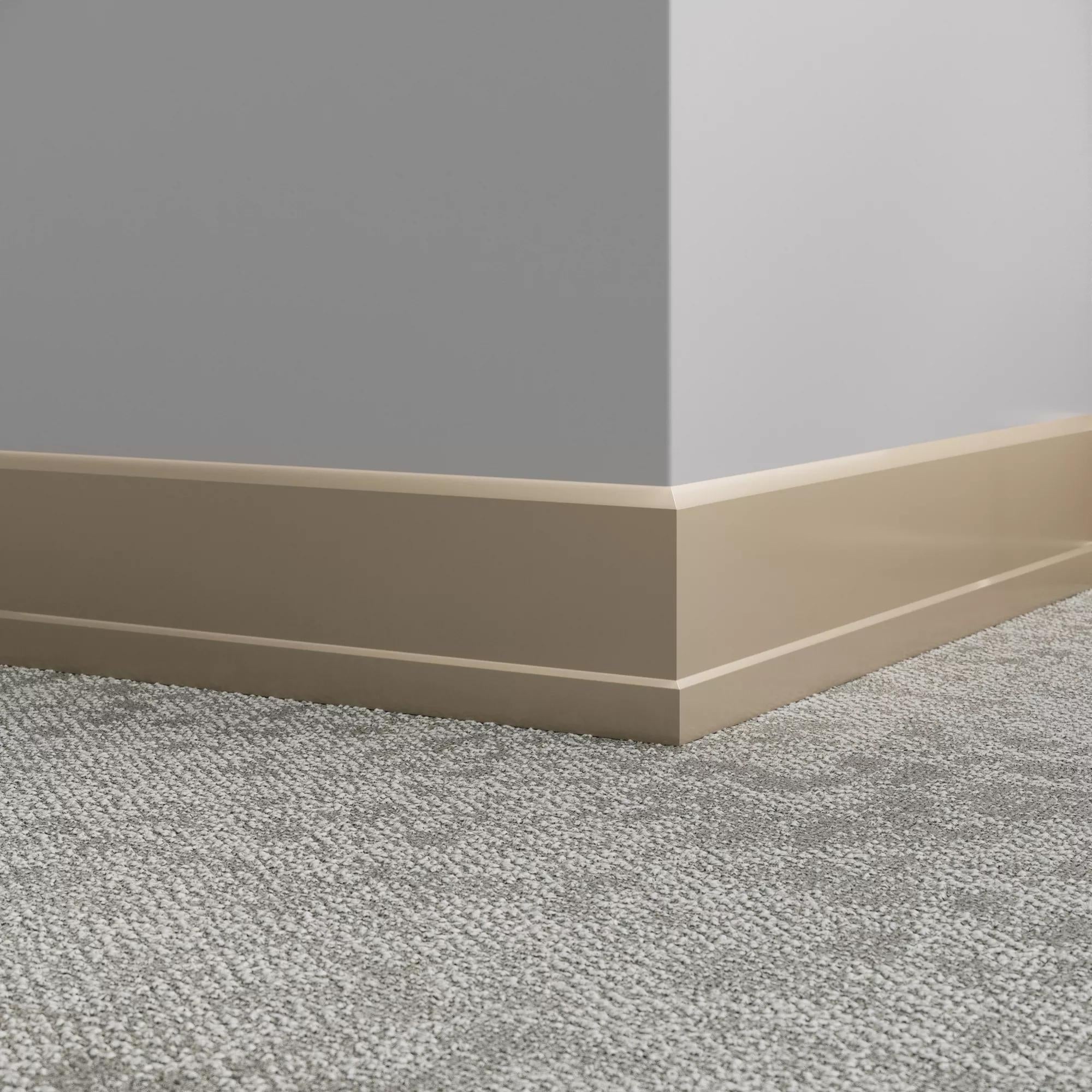 Tarkett / Johnsonite Millwork Stance 6" 176 Brass 6" x 8' by 0.35"