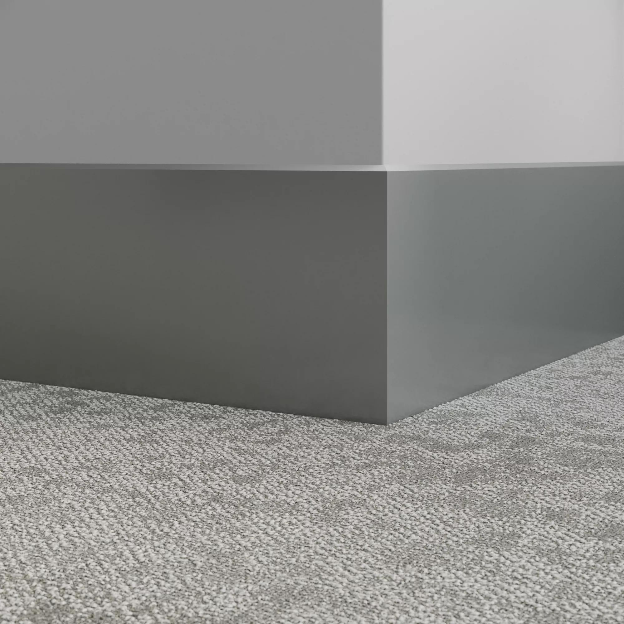 Tarkett / Johnsonite Millwork Exhibit 8" 178 Ironstone 8" x 8' by 1/4"