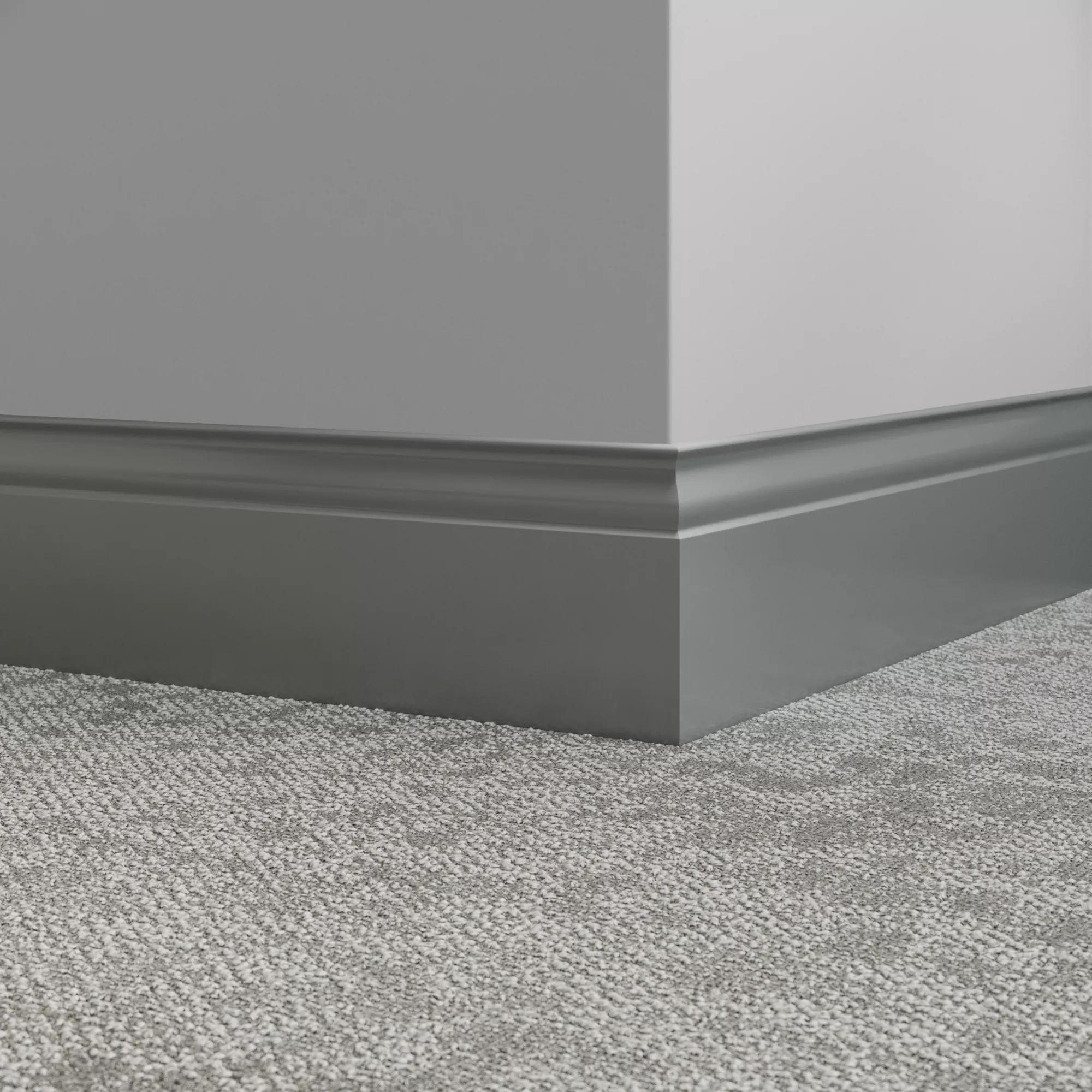 Tarkett / Johnsonite Millwork Inflection 5-1/4" 178 Ironstone 5.25" x 8' by 3/8" (48 LF/box)