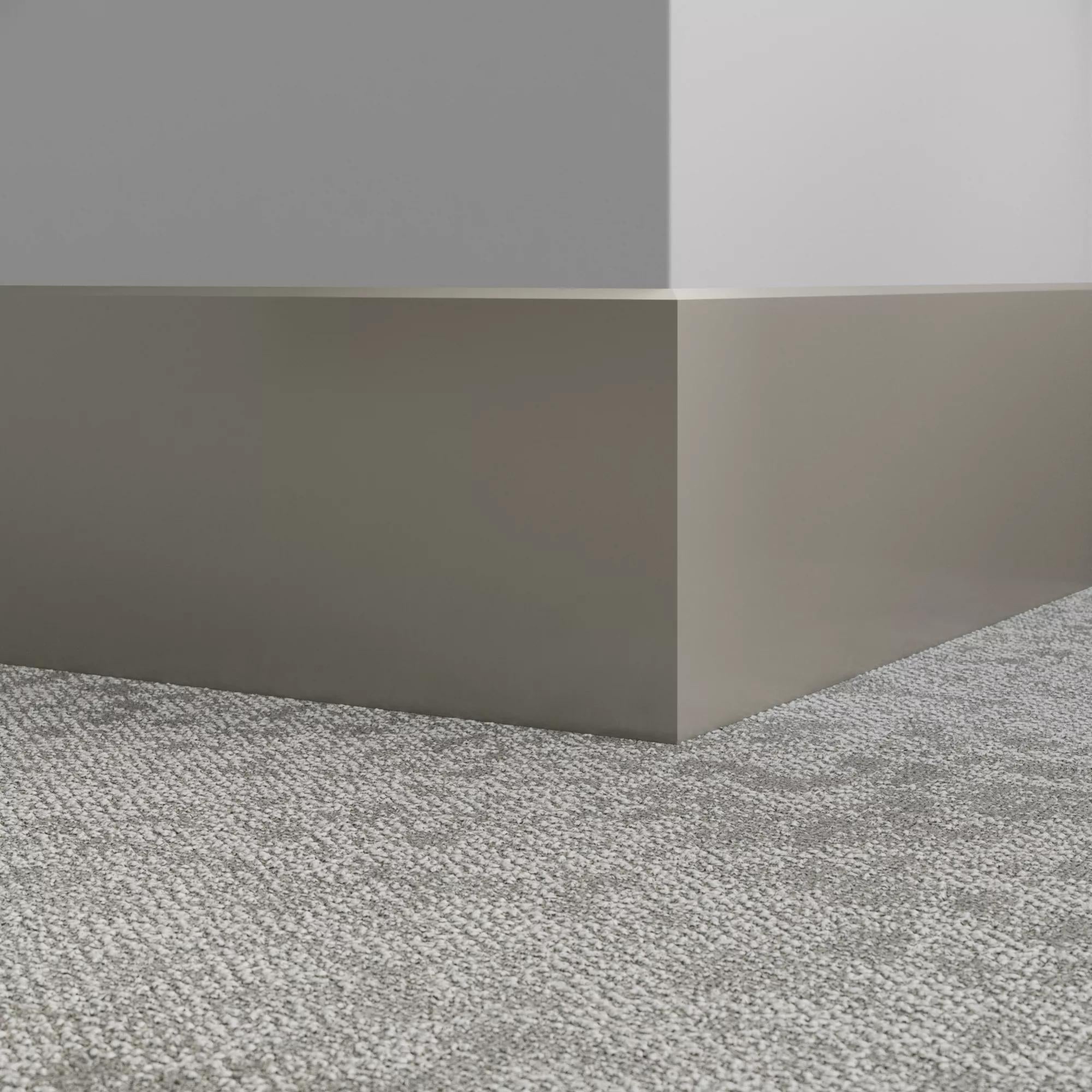 Tarkett / Johnsonite Millwork Exhibit 8" 179 Steel 8" x 8' by 1/4"