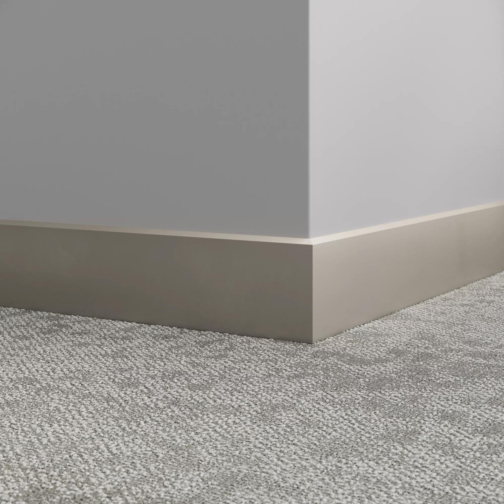 Tarkett / Johnsonite Millwork Exhibit 4.25" 179 Steel 4.25" x 8' by 1/4"