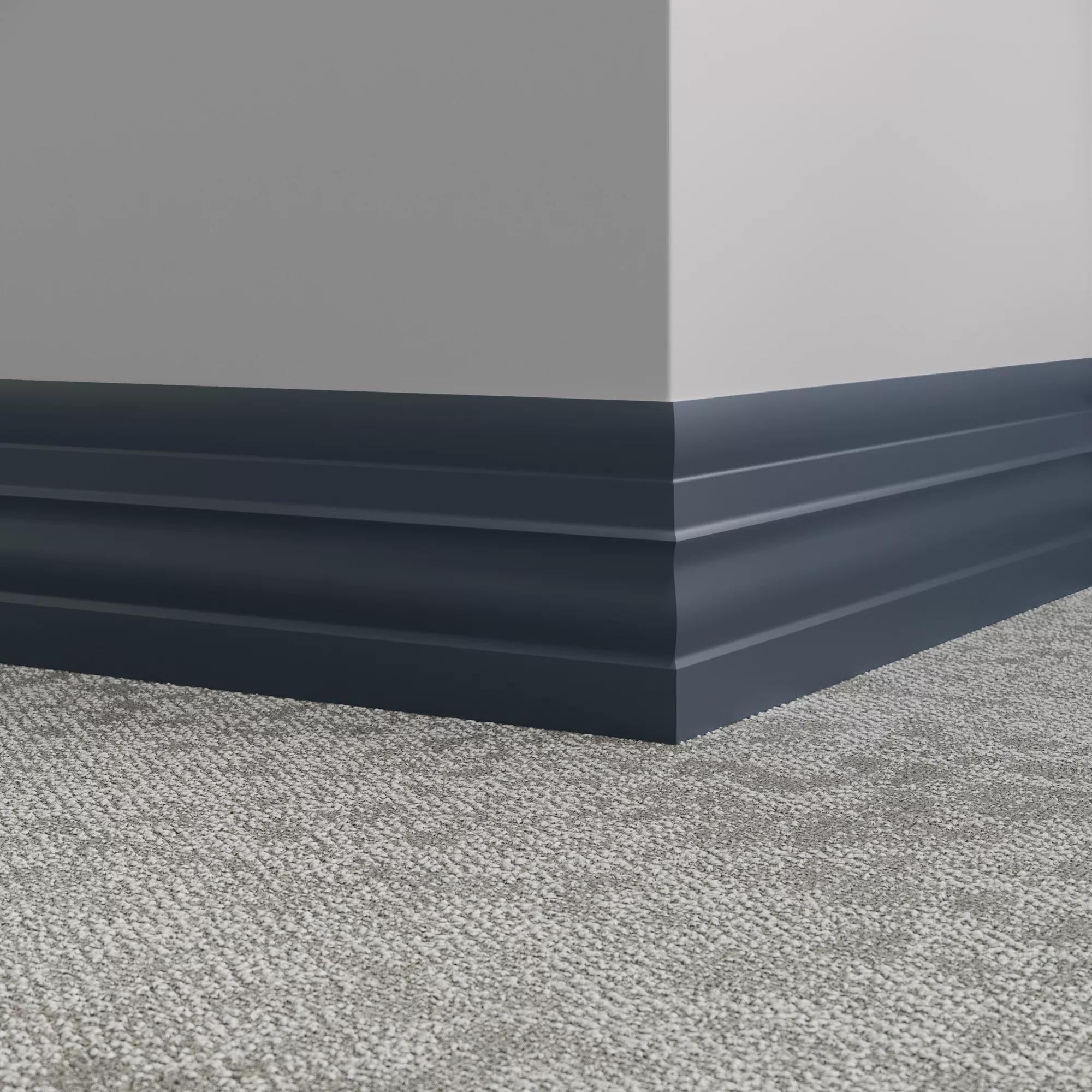 Tarkett / Johnsonite Millwork Attache 6" 18 Navy Blue 6" x 8' by 1/4" (64 LF/box)