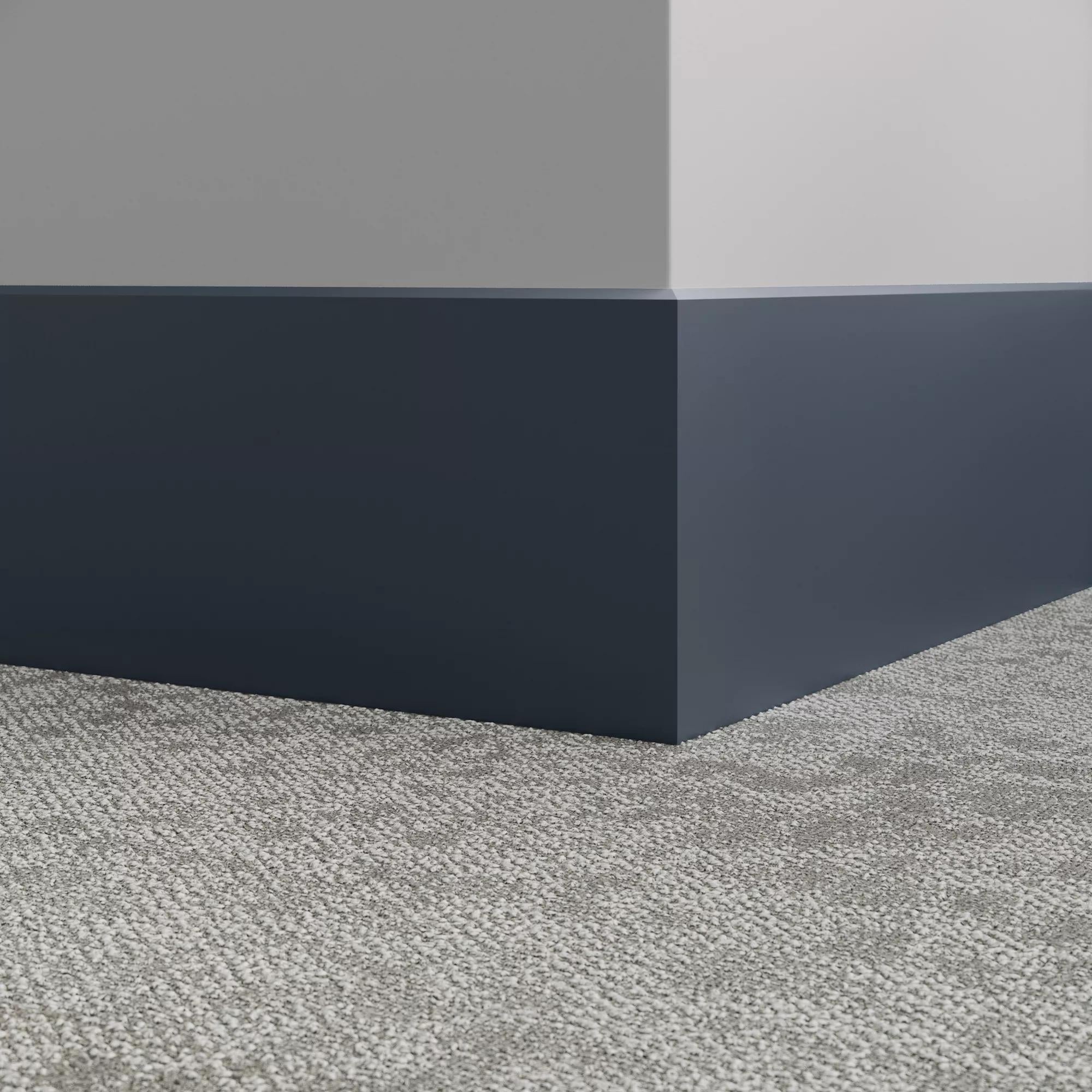 Tarkett / Johnsonite Millwork Exhibit 8" 18 Navy Blue 8" x 8' by 1/4"