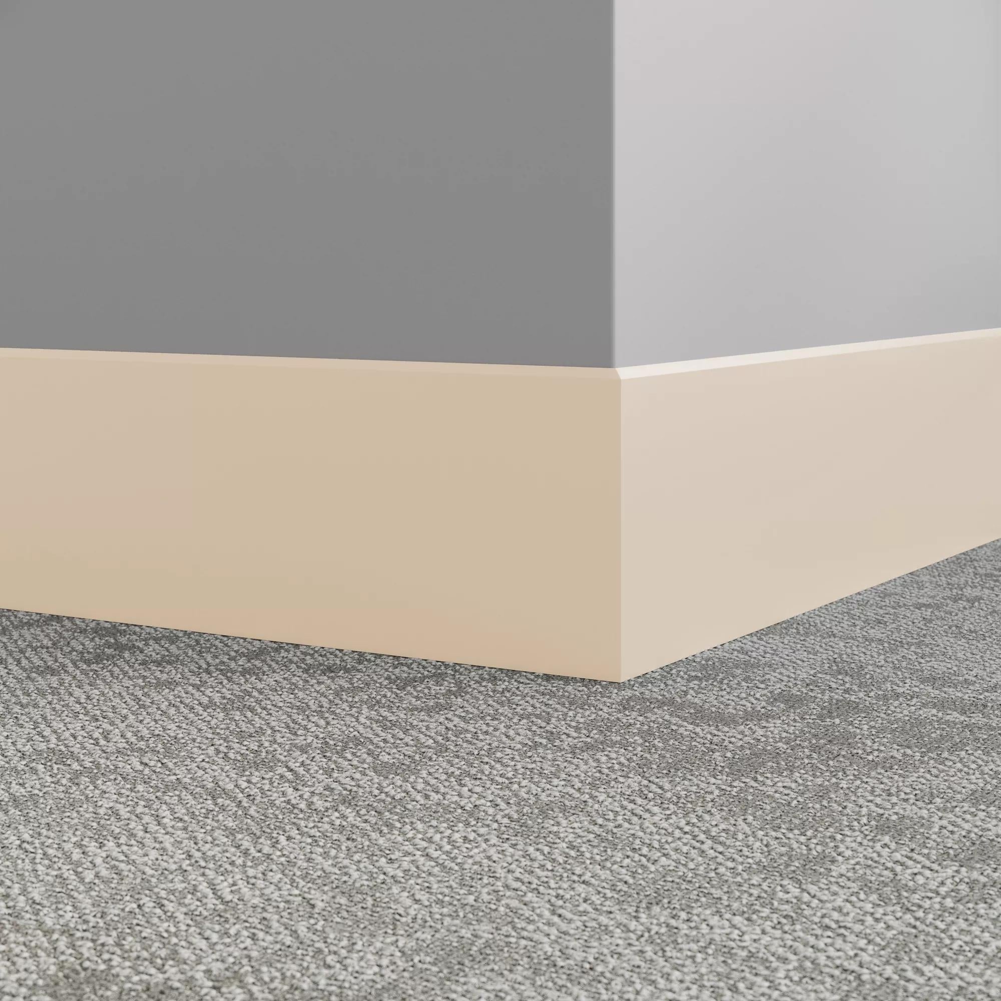 Tarkett / Johnsonite Millwork Exhibit 6" 194 Antique White 6" x 8' by 1/4"