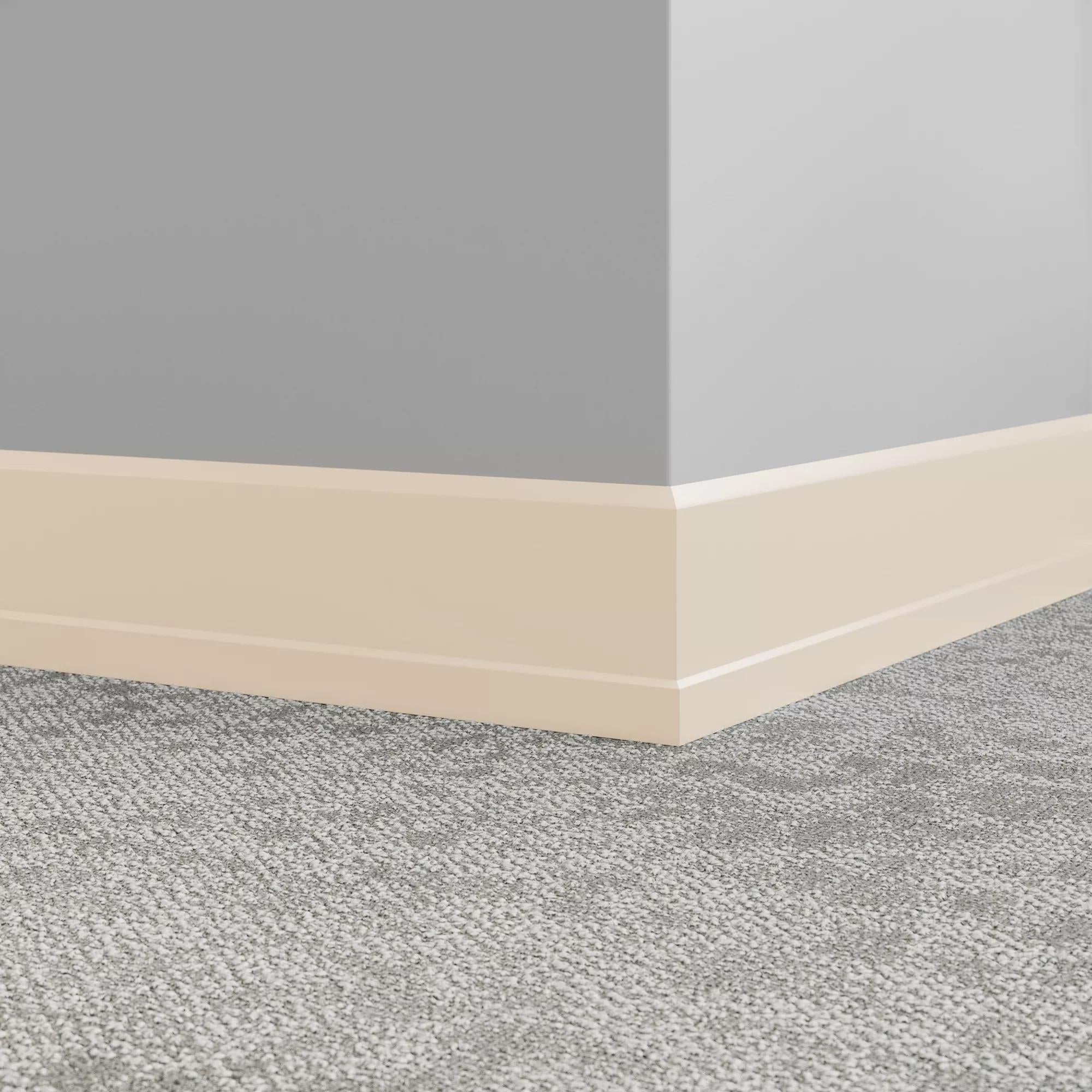 Tarkett / Johnsonite Millwork Stance 6" 194 Antique White 6" x 8' by 0.35"
